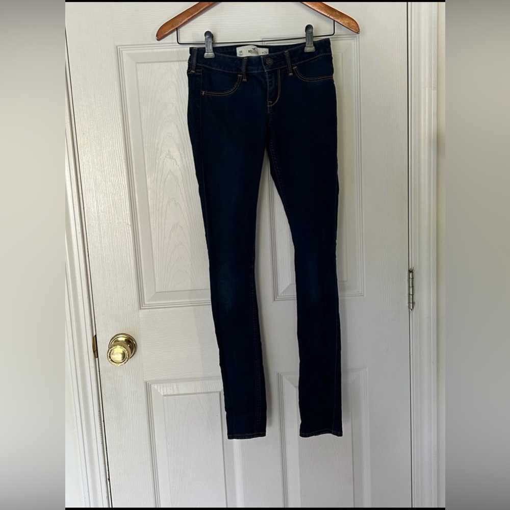 Women's Hollister Dark Blue Jeans
